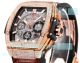 Swiss 1-1 Clone Hublot Spirit of Big Bang 45mm Rose Gold Diamond Leather Strap Watch (3)_th.jpg